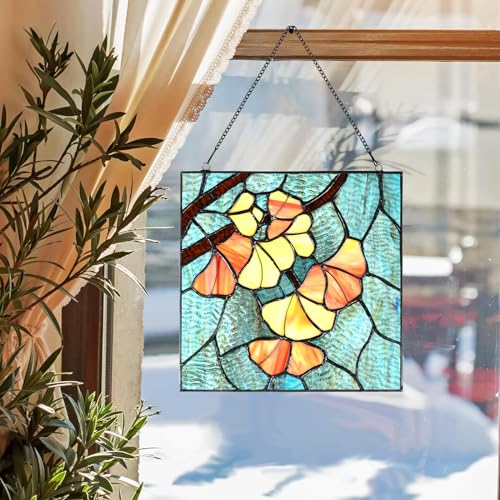 PA0005 Tiffany Style Stained Glass Window Panel
