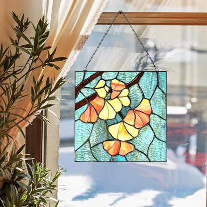 PA0005 Tiffany Style Stained Glass Window Panel