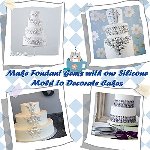 Mini Gems Silicone Mold for Cake Decorating