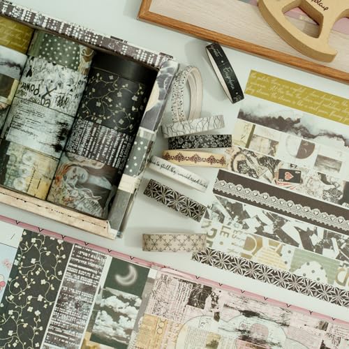 Vintage Washi Tape Set (24 Count)