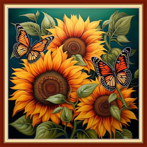Stamped Cross Stitch Kits for Beginners