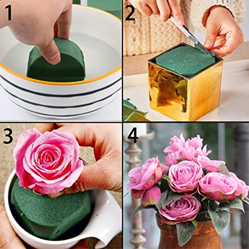 10PCS 8" Large Round Floral Foam Bricks