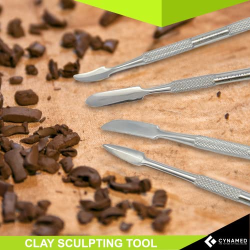 Stainless Steel Spatula Wax & Clay Sculpting Tool Carver Set