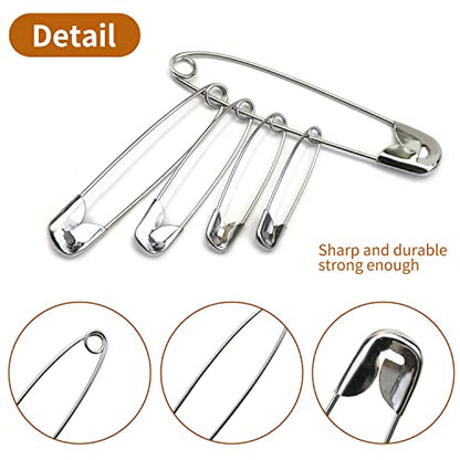 500pcs Safety Pins