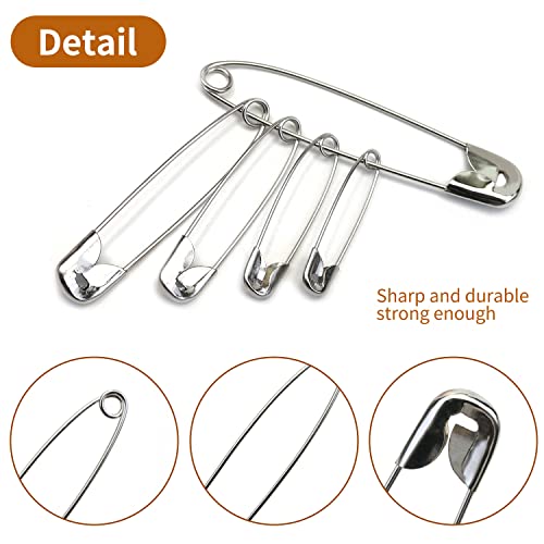 250pcs Safety Pins