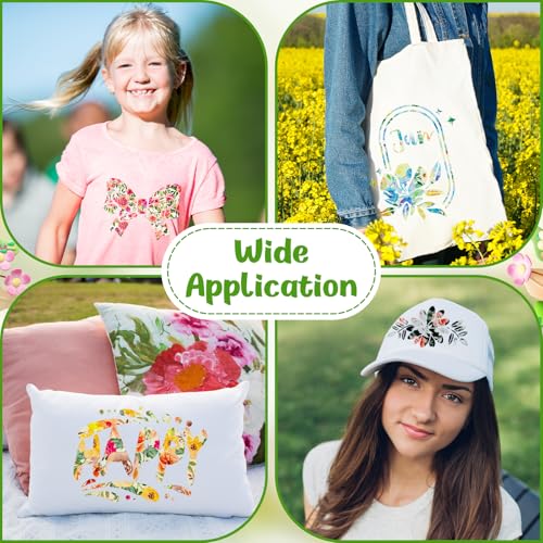 Floral Heat Transfer Vinyl (11 Count)