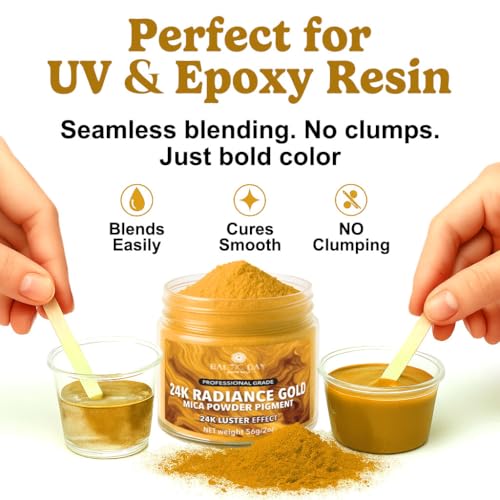 24K Radiance Gold Mica Powder 2 oz