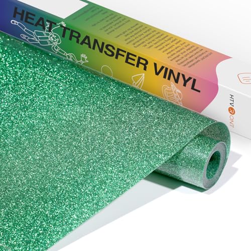 Green Glitter HTV Vinyl