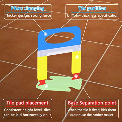 4000 PCS Tile Leveling System Clips 1