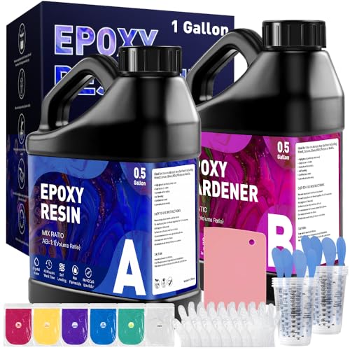 Epoxy Resin Kit 1 Gallon (128 Fl Oz)