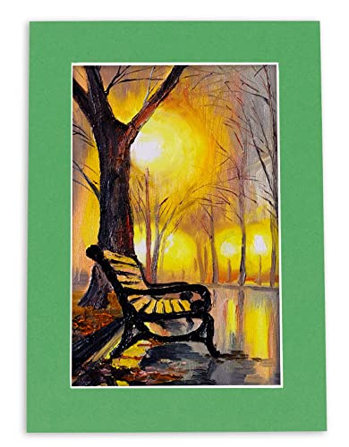 8x10 Mat Bevel Cut for 5.5x8.5 Photos