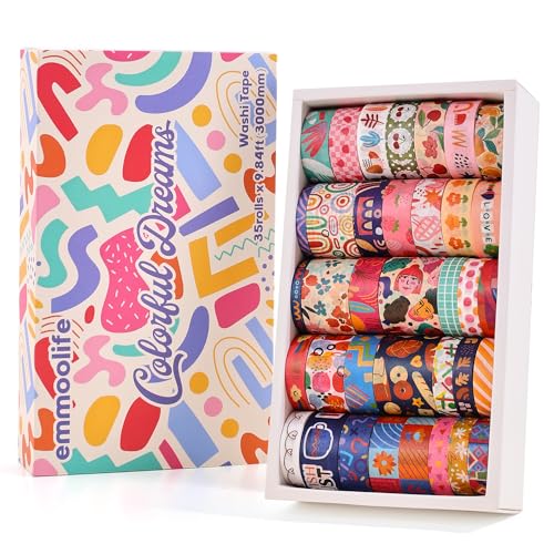 35 Rolls Washi Tape Set (35 Count)
