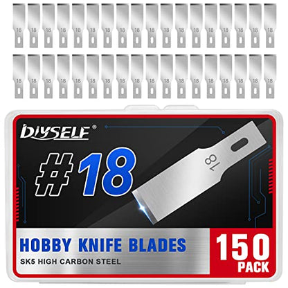 150 PCS #18 Exacto Knife Blades