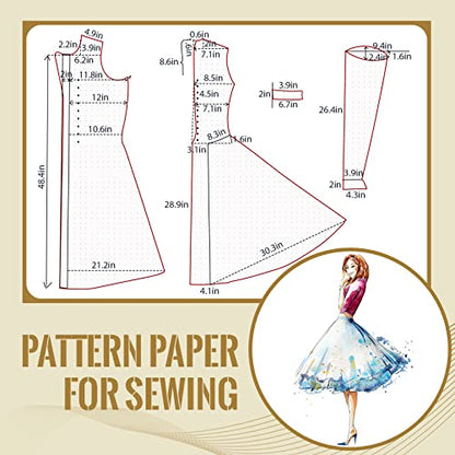 Dotted Pattern Paper for Sewing