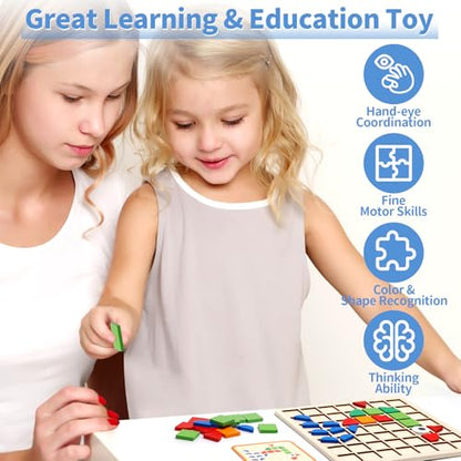 Montessori Tangram Educational (140 Count)