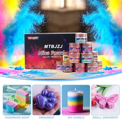 Mica Powder for Resin (15 Count)