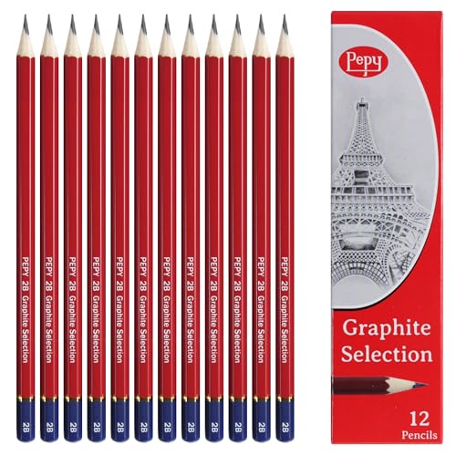 Graphite Professional Drawing Pencils (12 Count)