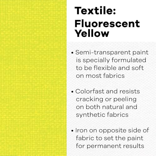 Textile Color Fluorescent Yellow (8 Fl Oz)
