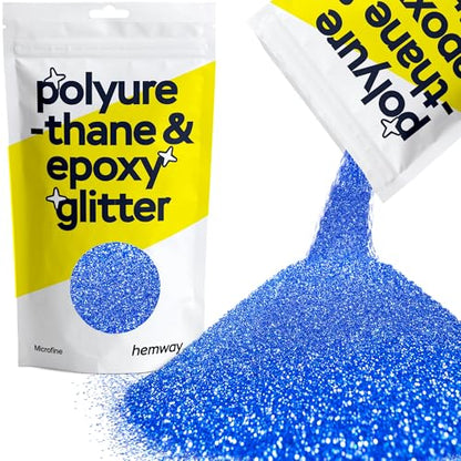 Resin Glitter Sapphire Blue 100g Microfine (3.5274 Ounce)