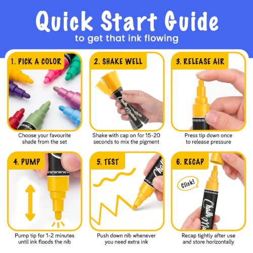 40 Chalk Markers (40 Count)