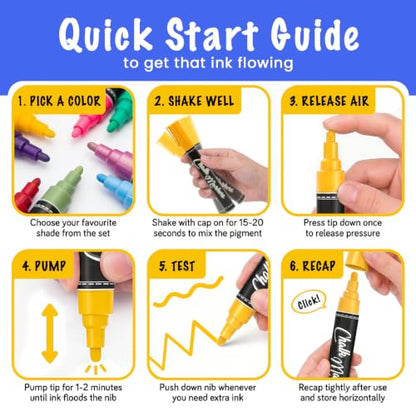 40 Chalk Markers (40 Count)