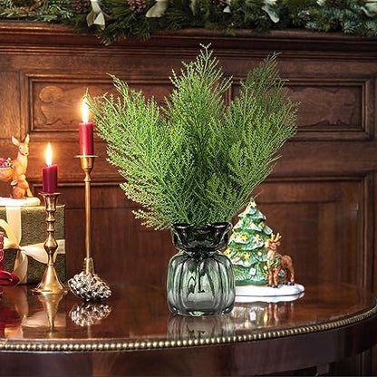 120 Pcs Artificial Faux Greenery Sprigs and Twigs (120 Count)