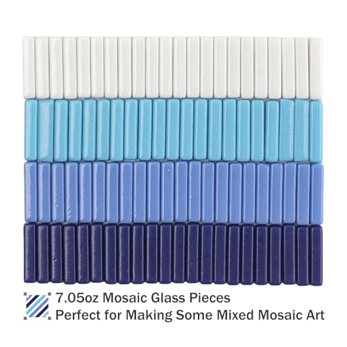 Mosaic Tiles for Crafts Bulk (7.05 Ounce)