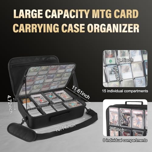 Card Deck Storage Bag for 2000+ Cards (2.76 Count)