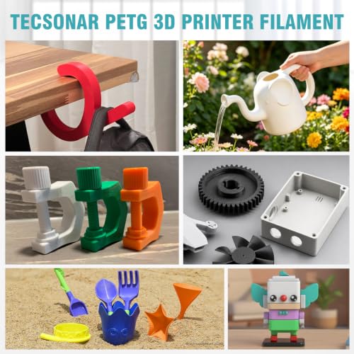 1.75mm PETG Filament 8 Colors 250g 8 Pack
