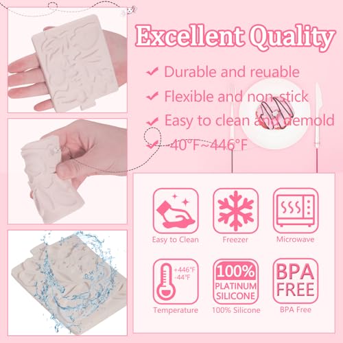 1Pcs Cute Hedgehog Squirrel Silicone Mold