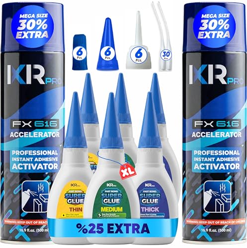 CA Glue with Activator Kit