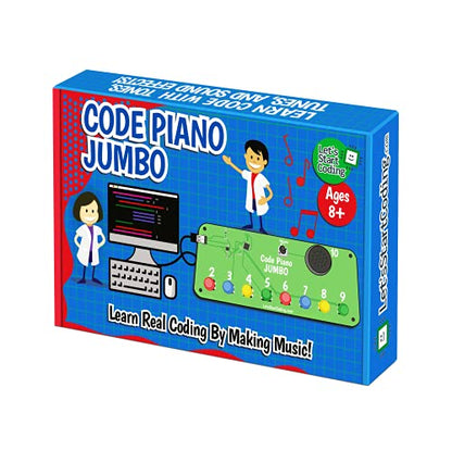 Code Piano Jumbo STEM Coding Toy for Kids 8