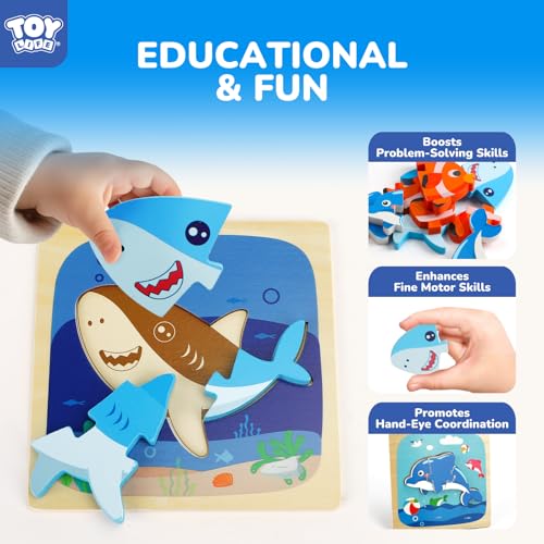 Toddler Puzzles Ages 2 (7 Count)