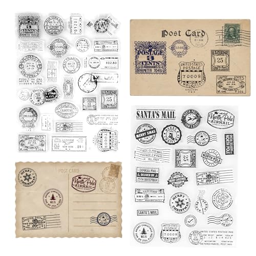 2 Sheets Vintage Postage Stamps (2 Count)