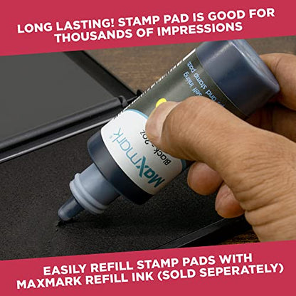 Large Premium Orange Ink Stamp Pad