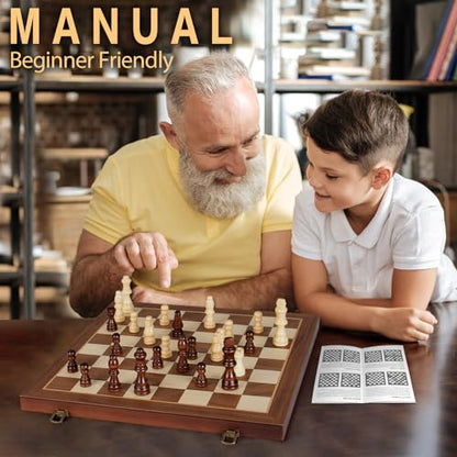 Magnetic Wooden Chess Set