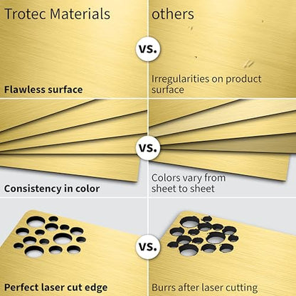 Metallic Looking Acrylic Sheet (4 Count)