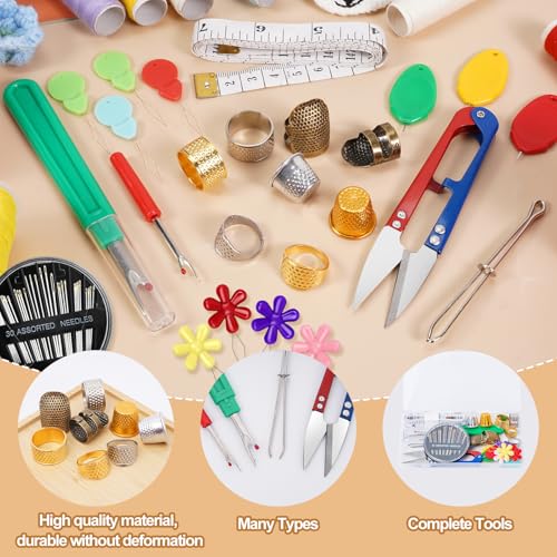 25 Pcs Sewing Thimble Kit (25 Count)
