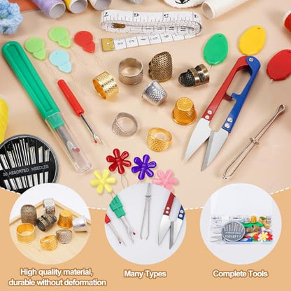25 Pcs Sewing Thimble Kit (25 Count)