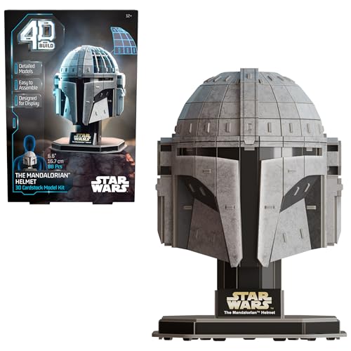 Star Wars Mandalorian Helmet 3D Model Kit