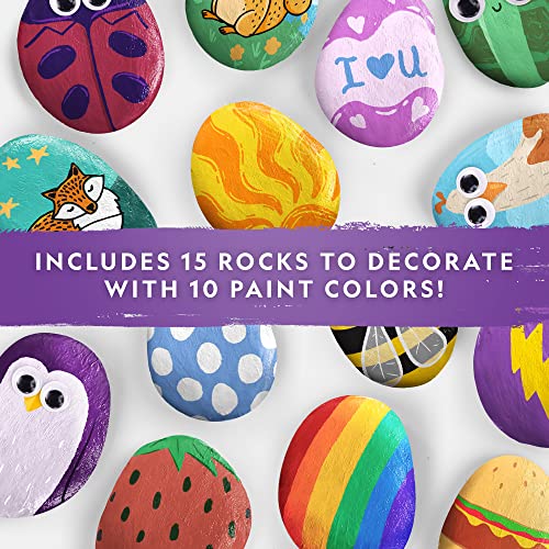 National Geographic Rock Painting Arts and Crafts Activity Kit for Kids