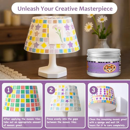 200g Mosaic Crystal Grout for Crafts