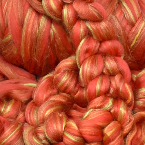 Merino Silk Luxe Tonal Designer Blend. Superfine Merino