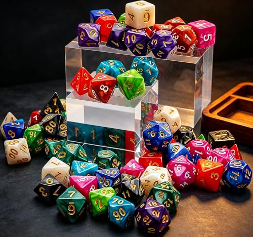 Polyhedral Dice Set (70 Count)