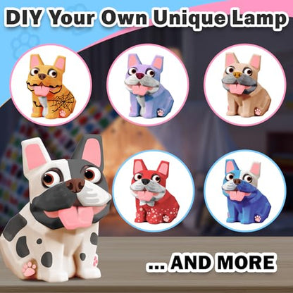Paint Your Own Dog French Bulldog Lamp Kit (272 Ounce)