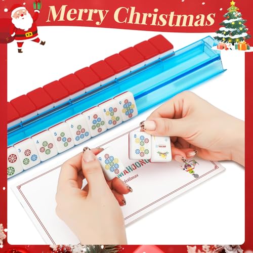 Christmas Mahjong Tiles