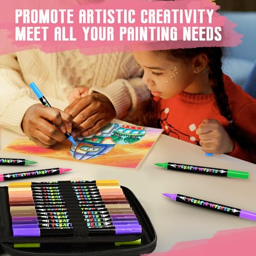 100 Colors Acrylic Paint Pens (100 Count)