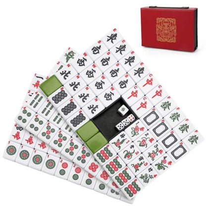 Mahjong Set 146pcs Chinese Mahjong Tile Set Quality Mahjong Tiles