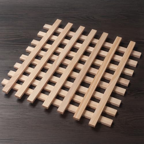 Wood Strips Slats Wooden Sticks for Crafts 3 (15 Count)