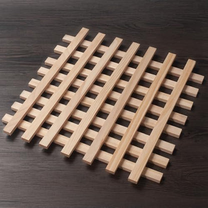 Wood Strips Slats Wooden Sticks for Crafts 3 (15 Count)